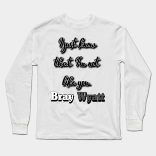 Bray Wyatt Long Sleeve T-Shirt